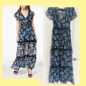 *NWT* Disney Princess Inspired Tiered Maxi Dress